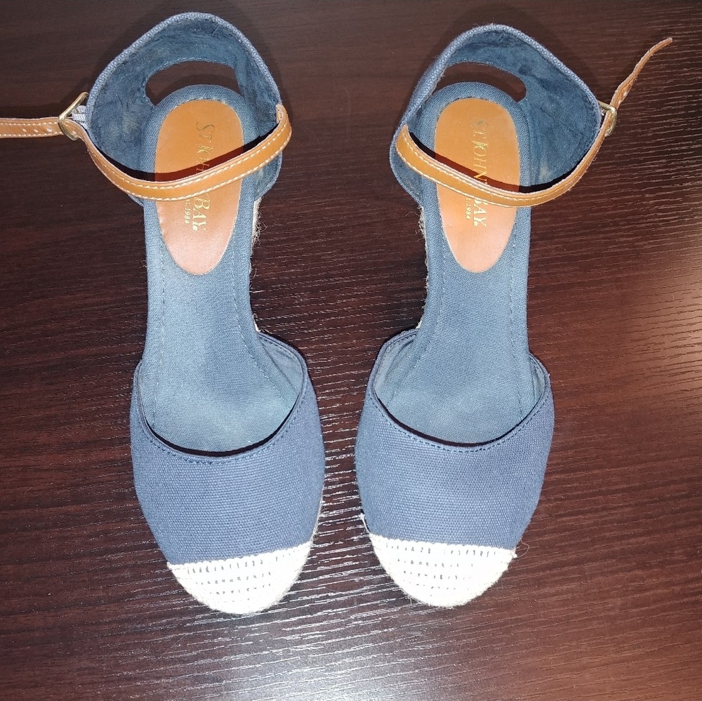 🍃💐St. John's Bay Jean Espardilles Sandal